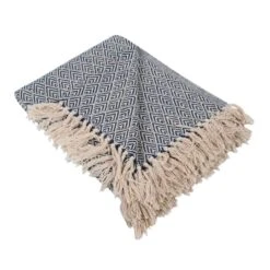 DII® Nautical Blue Diamond Throw