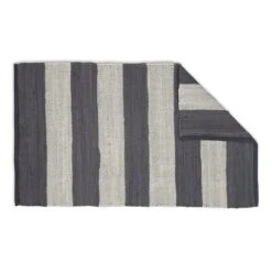 DII® Gray & White Stripe Rag Rug, 2ft. X 3ft. -Michaels Decor Sale D365079S 2