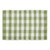 DII® Buffalo Check Rag Rug, 26" X 40" Antique Green And White -Michaels Decor Sale D365092S 1