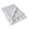 DII® Gray Herringbone Stripe Throw -Michaels Decor Sale D365111S 1