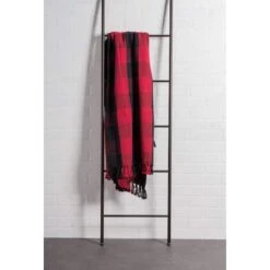 DII® Tango Red & Black Buffalo Check Throw -Michaels Decor Sale D365119S 8