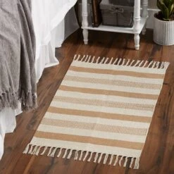 DII® Stone Combo Stripe Hand-Loomed Rug, 2ft. X 3ft. -Michaels Decor Sale D365134S 6