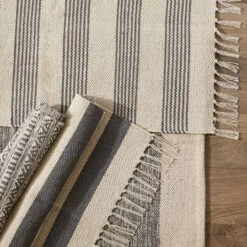 DII® Gray Combo Stripe Hand-Loomed Rug, 2ft. X 3ft. 19 DII® Gray Combo Stripe Hand-Loomed Rug, 2ft. X 3ft. -Michaels Decor Sale D365144S 11