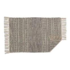 DII® Gray Textured Dobby Hand-Loomed Rug, 2ft. X 3ft. 15 DII® Gray Textured Dobby Hand-Loomed Rug, 2ft. X 3ft. -Michaels Decor Sale D365145S 2