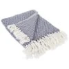 DII® Nautical Blue Woven Throw 2 DII® Nautical Blue Woven Throw -Michaels Decor Sale D365146S 1