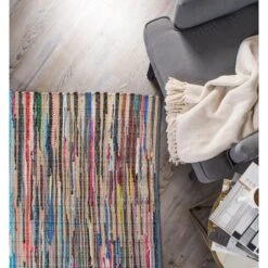 DII® Multicolor Rag Rug, 4ft. X 6ft. -Michaels Decor Sale D365161S 4