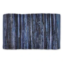 DII® Multi Nautical Blue Rag Rug, 4ft. X 6ft.