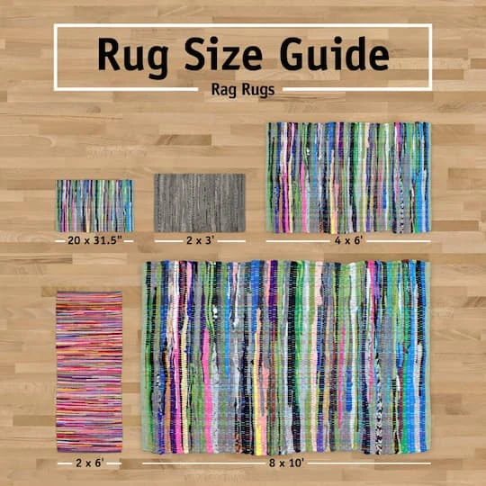 DII® Multi Gray Rag Rug, 20" X 31.5" 7 DII® Multi Gray Rag Rug, 20" X 31.5" - Image 5