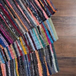 DII® Multicolor Rag Rug, 2.25ft. X 6ft. -Michaels Decor Sale D365171S 4