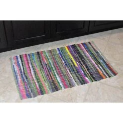 DII® Multicolor Rag Rug, 2.25ft. X 6ft. -Michaels Decor Sale D365171S 5