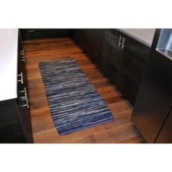 DII® Multi Nautical Blue Rag Rug, 2.25ft. X 6ft. 15 DII® Multi Nautical Blue Rag Rug, 2.25ft. X 6ft. -Michaels Decor Sale D365172S 2