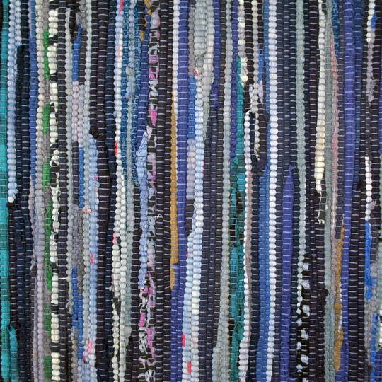 DII® Multi Nautical Blue Rag Rug, 2.25ft. X 6ft. 5 DII® Multi Nautical Blue Rag Rug, 2.25ft. X 6ft. - Image 3