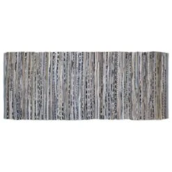 DII® Multi Gray Rag Rug, 2.25ft. X 6ft.