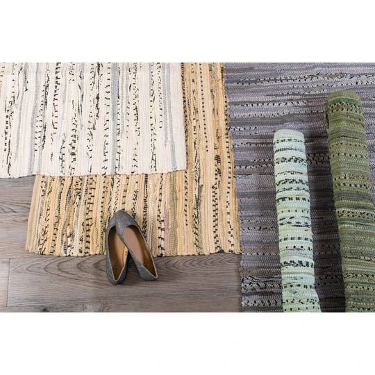 DII® Multi Gray Rag Rug, 2.25ft. X 6ft. 7 DII® Multi Gray Rag Rug, 2.25ft. X 6ft. - Image 5