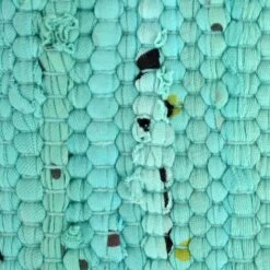 DII® Multi Aqua Rag Rug, 20" X 31.5" 12 DII® Multi Aqua Rag Rug, 20" X 31.5" -Michaels Decor Sale D365179S 2