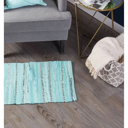 DII® Multi Aqua Rag Rug, 20" X 31.5" 10 DII® Multi Aqua Rag Rug, 20" X 31.5" - Image 8