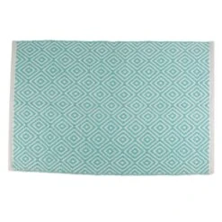 DII® Aqua Diamond Rug, 2ft. X 3ft.