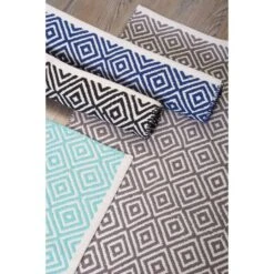 DII® Aqua Diamond Rug, 2ft. X 3ft. -Michaels Decor Sale D365181S 6