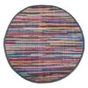 DII® Multicolor Round Rag Rug, 3ft 1 DII® Multicolor Round Rag Rug, 3ft -Michaels Decor Sale D365182S 1