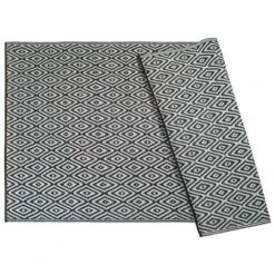 DII® Black Diamond Outdoor Rug, 4ft. X 6ft. -Michaels Decor Sale D365203S 2