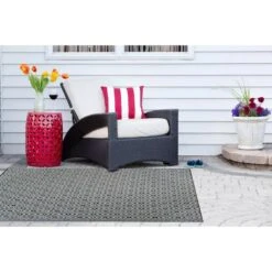 DII® Black Diamond Outdoor Rug, 4ft. X 6ft. -Michaels Decor Sale D365203S 3