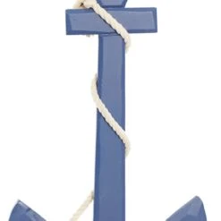 Blue Coastal Anchor Wood Wall Décor 12 Blue Coastal Anchor Wood Wall Décor -Michaels Decor Sale D365306S 3