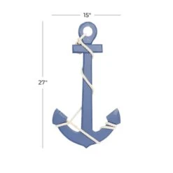Blue Coastal Anchor Wood Wall Décor 13 Blue Coastal Anchor Wood Wall Décor -Michaels Decor Sale D365306S 6
