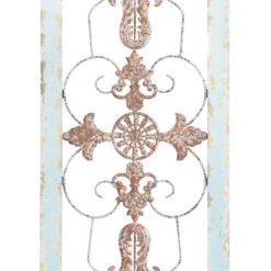Turquoise & Gold Farmhouse Ornamental Wood Wall Décor -Michaels Decor Sale D365319S 2