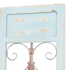 Turquoise & Gold Farmhouse Ornamental Wood Wall Décor -Michaels Decor Sale D365319S 3