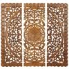 Brown Wood Traditional Wall Décor Set 1 Brown Wood Traditional Wall Décor Set -Michaels Decor Sale D365332S 1