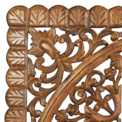Brown Wood Traditional Wall Décor Set 12 Brown Wood Traditional Wall Décor Set -Michaels Decor Sale D365332S 2