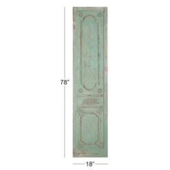 78" Green Farmhouse Floral Wood Wall Décor -Michaels Decor Sale D365333S 7