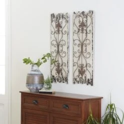 32" White Rustic Wood Wall Decor, 2ct. -Michaels Decor Sale D365362S 13