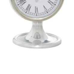 11" Silver Aluminum Coastal Clock -Michaels Decor Sale D365417S 4