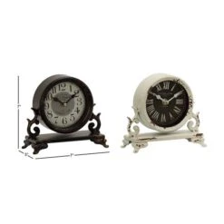 7" Metal Vintage Clock Set -Michaels Decor Sale D365443S 11