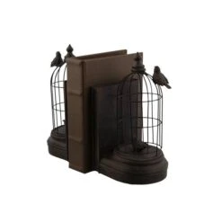 Black Metal Farmhouse Birdcage Bookends Set -Michaels Decor Sale D365473S 10