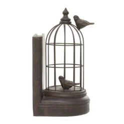 Black Metal Farmhouse Birdcage Bookends Set -Michaels Decor Sale D365473S 14