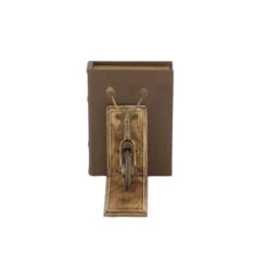 9" Brass & Wood Vintage Bicycle Bookends -Michaels Decor Sale D365481S 4