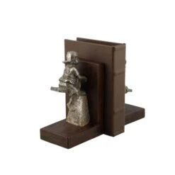8" Brown Eclectic Children Bookends, 2ct. -Michaels Decor Sale D365506S 3