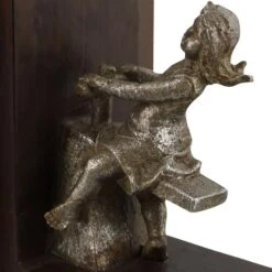 8" Brown Eclectic Children Bookends, 2ct. -Michaels Decor Sale D365506S 7