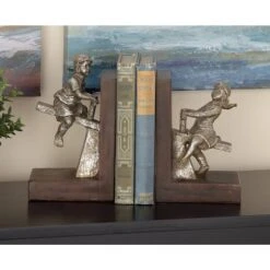 8" Brown Eclectic Children Bookends, 2ct. -Michaels Decor Sale D365506S 9