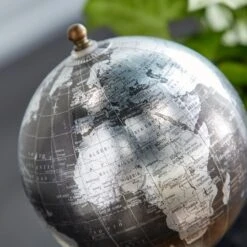 10" Black Marble & Metal Modern Globe -Michaels Decor Sale D365507S 4