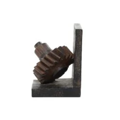 Brown Industrial Gear Bookends Set -Michaels Decor Sale D365513S 10