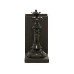 8" Black Chess Bookends, 2ct. -Michaels Decor Sale D365574S 2