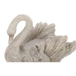 18" Gray Swan Polystone Garden Sculpture -Michaels Decor Sale D365736S 4