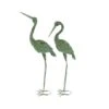 45" Green Metal Cranes Garden Sculpture Set -Michaels Decor Sale D365751S 1