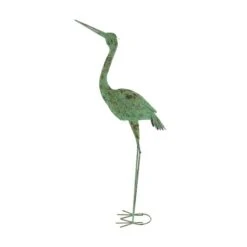 45" Green Metal Cranes Garden Sculpture Set -Michaels Decor Sale D365751S 2