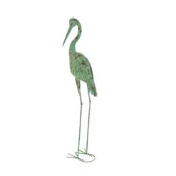 45" Green Metal Cranes Garden Sculpture Set -Michaels Decor Sale D365751S 5