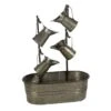 34" Gray Iron Farmhouse Fountain -Michaels Decor Sale D365755S 1
