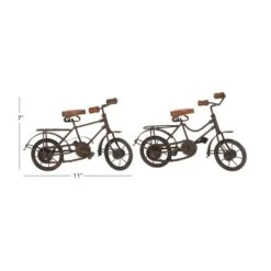 11" Black Metal Vintage Bicycle Sculpture, 2ct. 19 11" Black Metal Vintage Bicycle Sculpture, 2ct. -Michaels Decor Sale D366568S 7